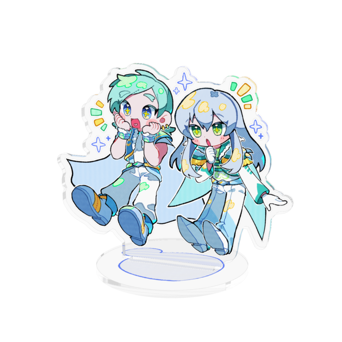 アクリルフィギュア - 100x100mm