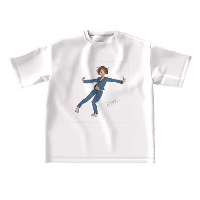 ビッグシルエットTシャツ - L - 正面