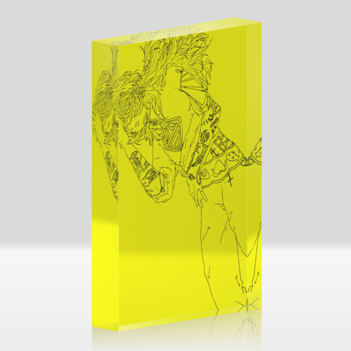 アクリルブロック - 100x148mm
