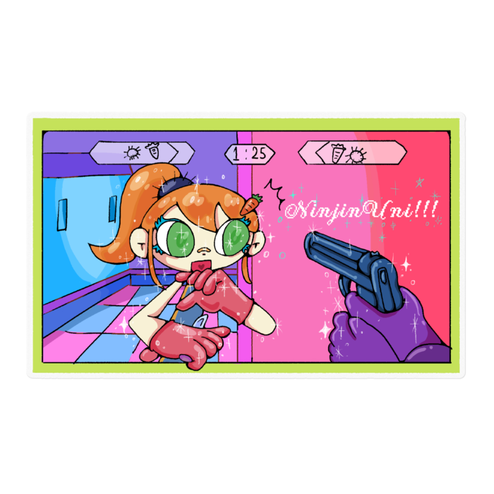 ステッカー - 160 x 160 (mm)(1)