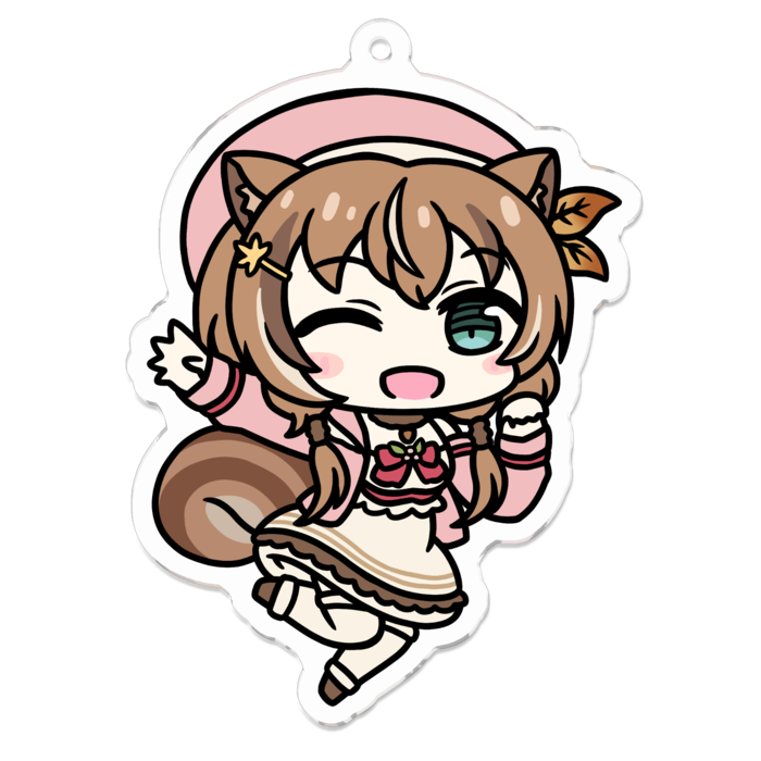 アクリルキーホルダー - 70 x 70 (mm)