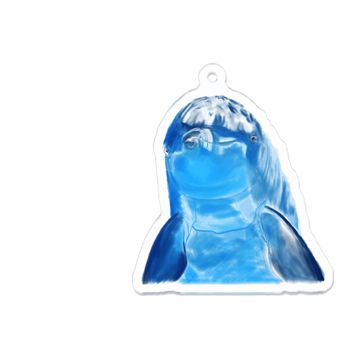 アクリルキーホルダー - 70 x 70 (mm)