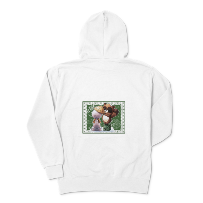 ジップパーカー - XL - ホワイト