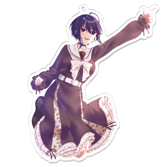 アクリルキーホルダー - 100 x 100 (mm)