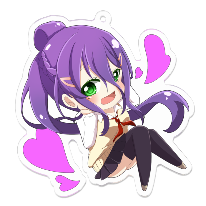 アクリルキーホルダー - 70 x 70 (mm)