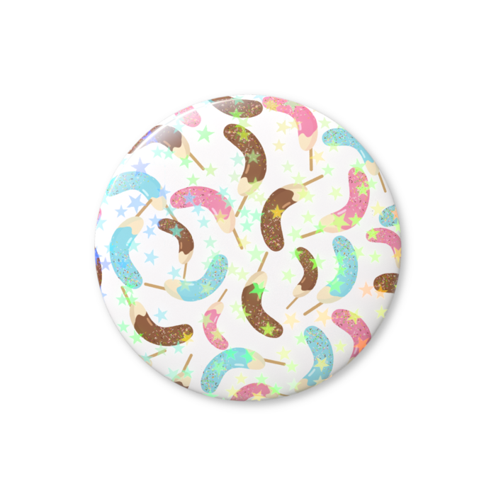 ホログラム缶バッジ - 32mm
