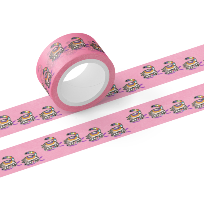 マスキングテープ - テープ幅 20mm(赤)