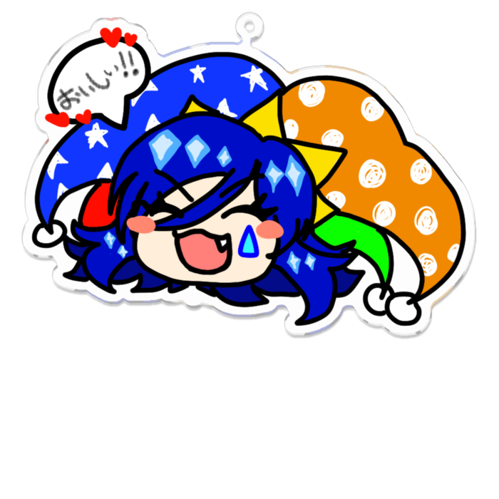 アクリルキーホルダー - 100 x 100 (mm)