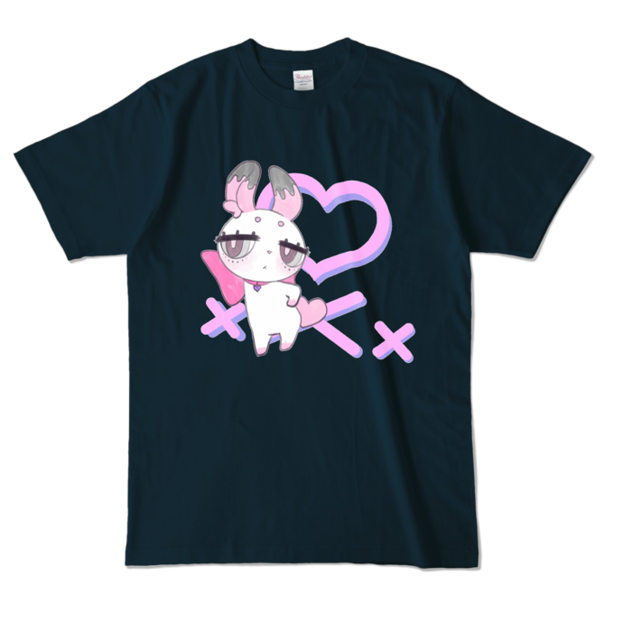 カラーTシャツ - L - ネイビー (濃色)