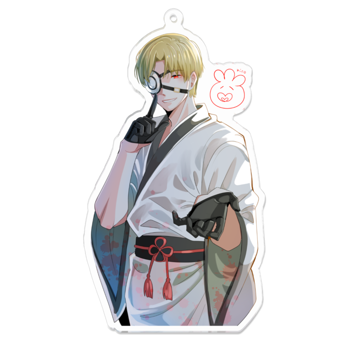 アクリルキーホルダー - 100 x 100 (mm)