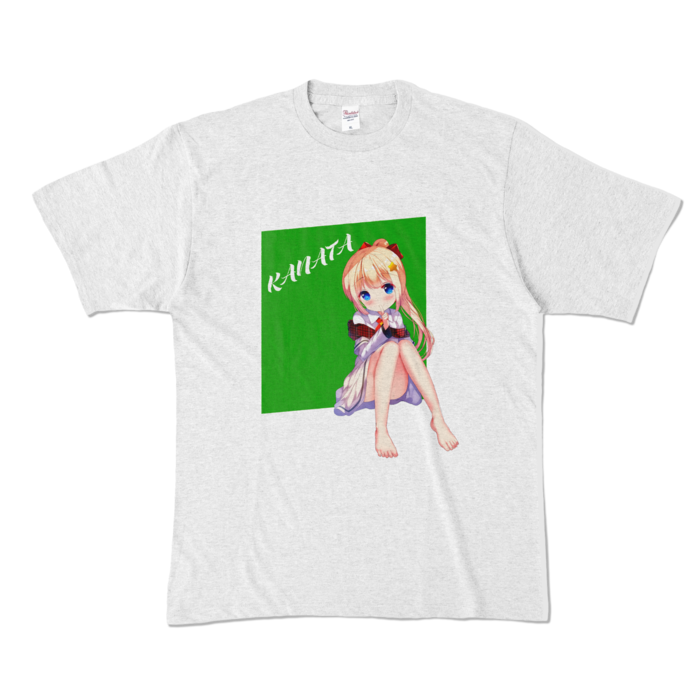 カラーTシャツ - XL - アッシュ (淡色)