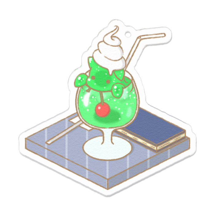 アクリルキーホルダー - 70 x 70 (mm)