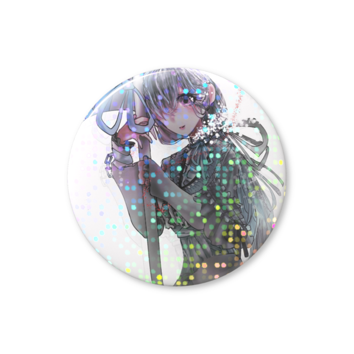 ホログラム缶バッジ - 25mm