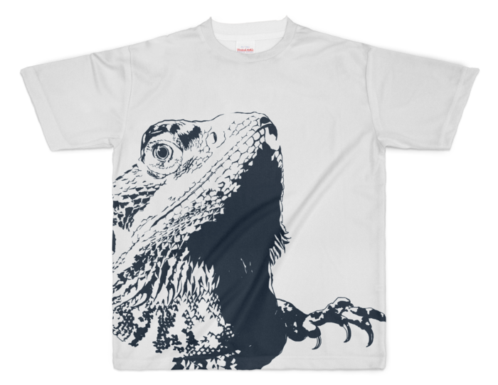 フルグラフィックTシャツ - XL - 正面印刷のみ