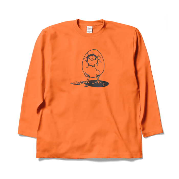 ロングスリーブTシャツ - XL - オレンジ