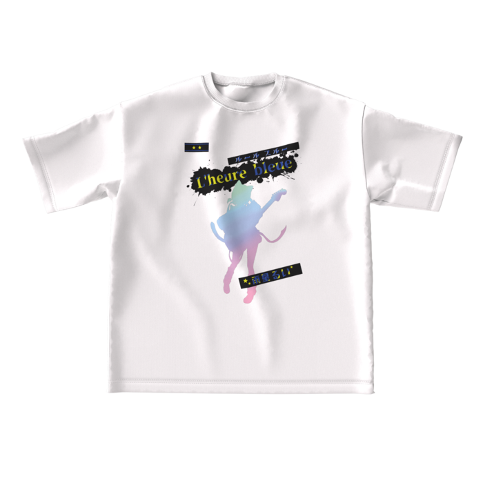 ビッグシルエットTシャツ - L