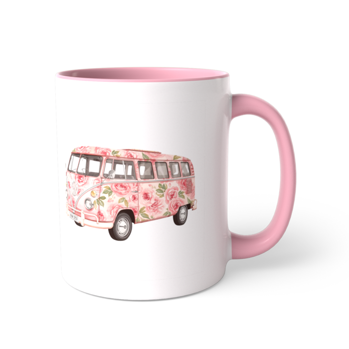 ツートンカラーマグカップ - 直径 8.2cm / 高さ 9.5cm