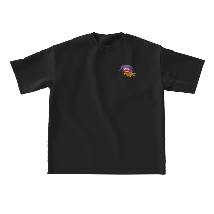 ビッグシルエットTシャツ - L - 両面