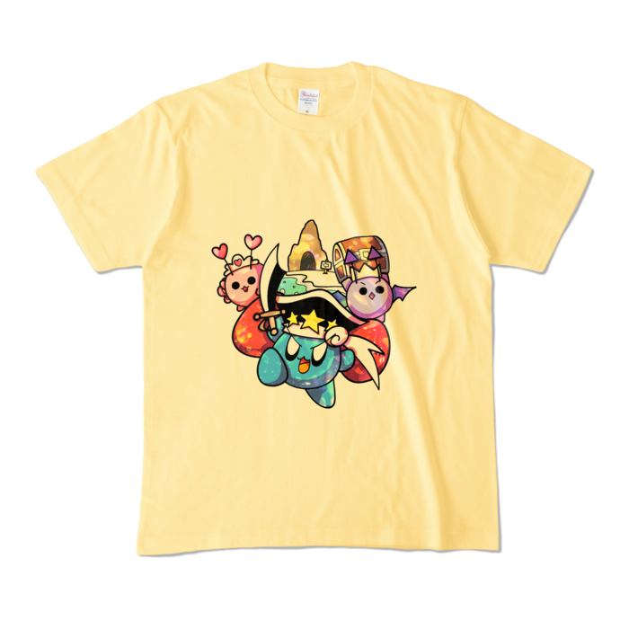 カラーTシャツ - M - ライトイエロー (淡色)