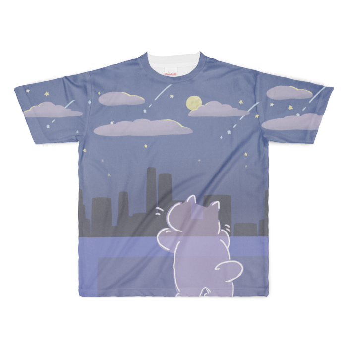 フルグラフィックTシャツ - XL - 両面印刷