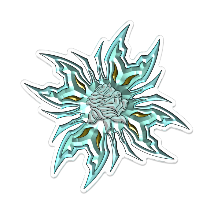 アクリルバッジ - 100 x 100 (mm)