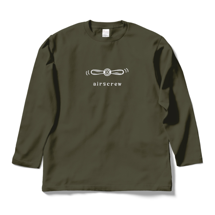 ロングスリーブTシャツ - L - アーミーグリーン