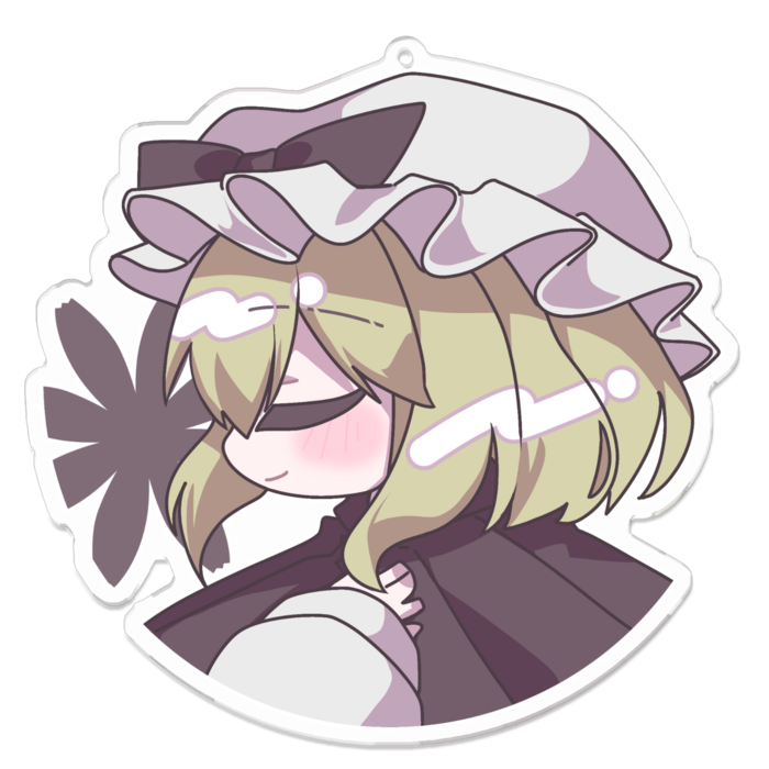 アクリルキーホルダー - 100 x 100 (mm)