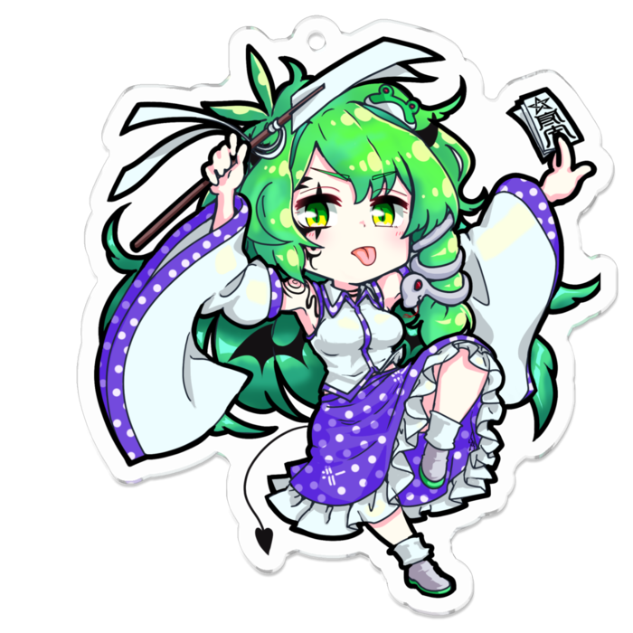 アクリルキーホルダー - 70 x 70 (mm)