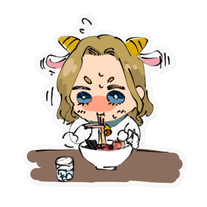 ステッカー - 100 x 100 (mm)