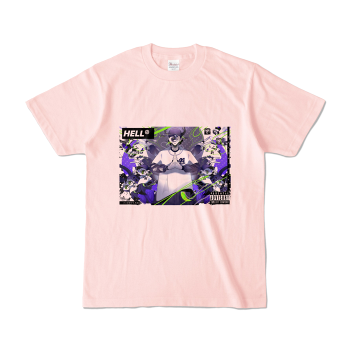 カラーTシャツ - S - ライトピンク (淡色)