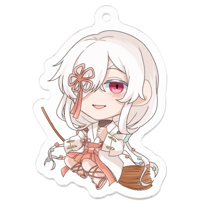 アクキー　唯良 - 50 x 50 (mm)