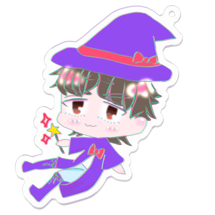 アクリルキーホルダー - 70 x 70 (mm)