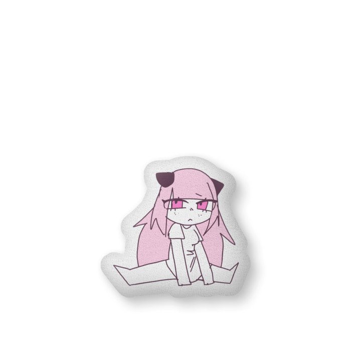 キャットふかふかクッション - 中（H56×W36cm） - 片面(5)