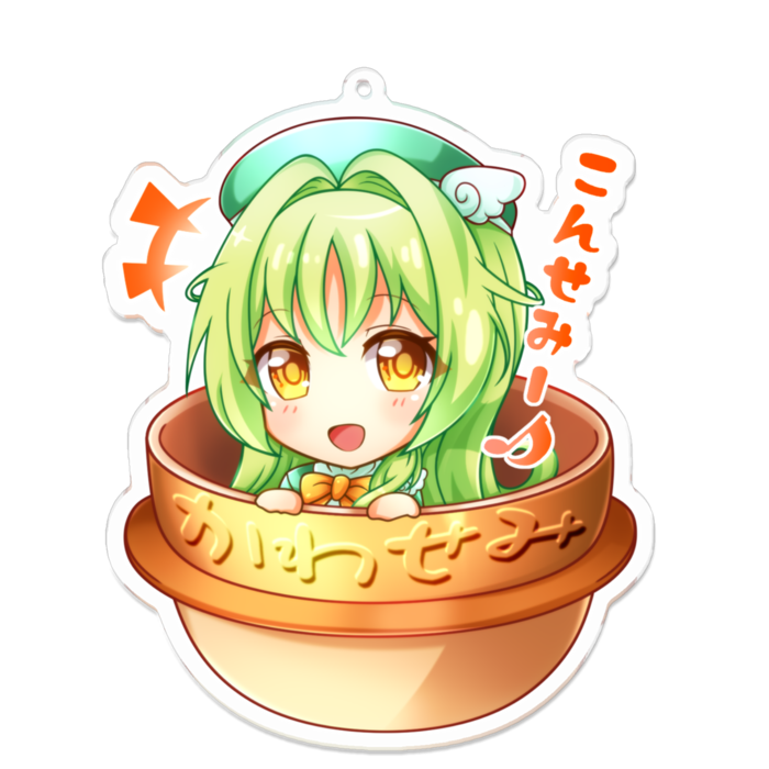 アクリルキーホルダー - 100 x 100 (mm)