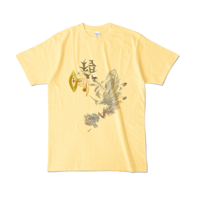 カラーTシャツ - L - ライトイエロー (淡色)