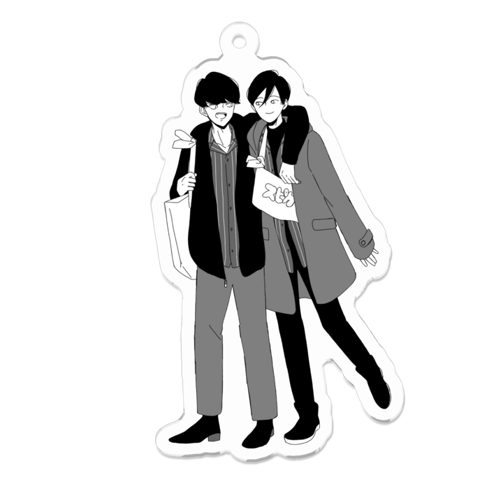 アクリルキーホルダー - 70 x 70 (mm)