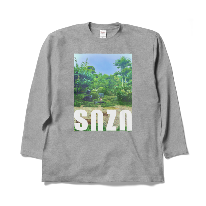 ロングスリーブTシャツ - XL - 杢グレー