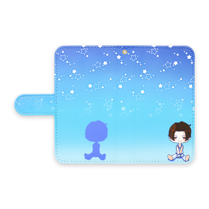 手帳型Androidケース - S - ストラップ穴 あり