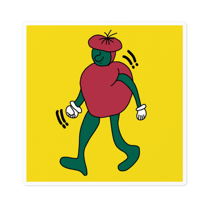 ステッカー - 100 x 100 (mm)