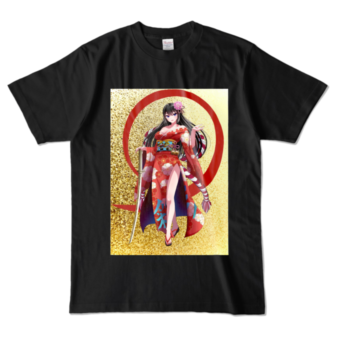 カラーTシャツ - L - ブラック (濃色)