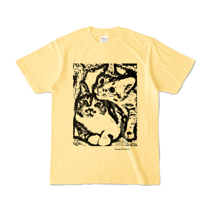 カラーTシャツ - S - ライトイエロー (淡色)