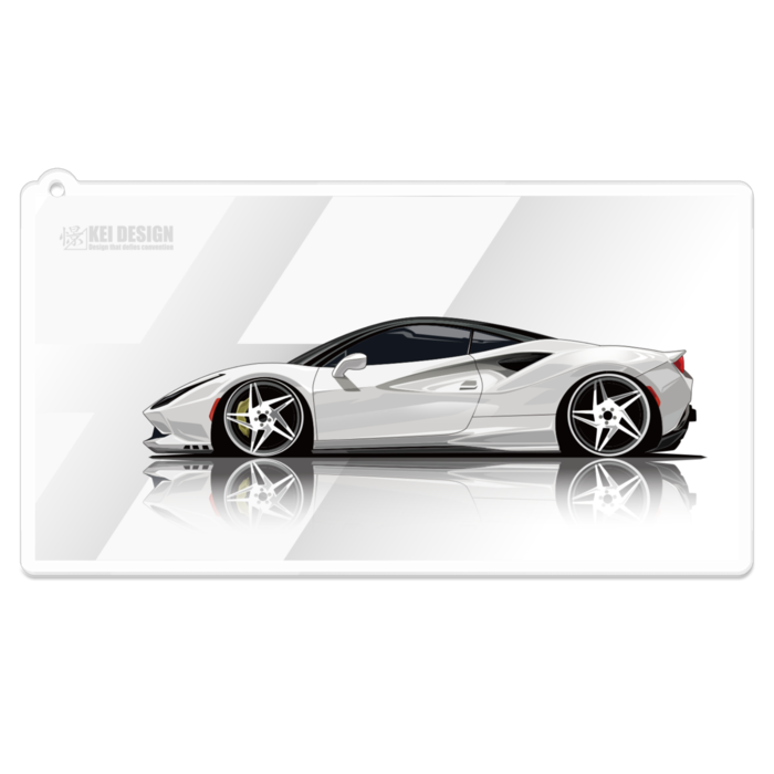 アクリルキーホルダー - 100 x 100 (mm)