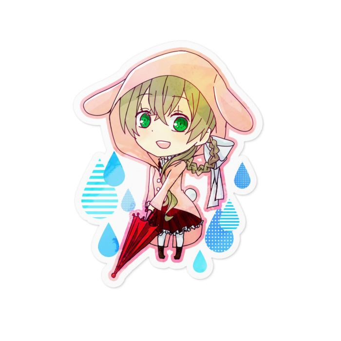 ステッカー - 100 x 100 (mm)