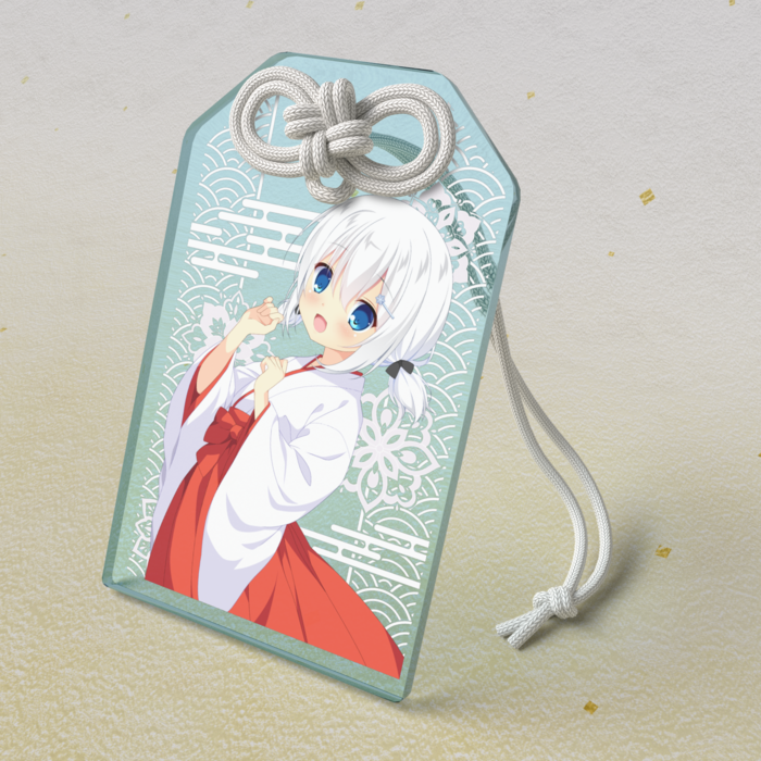 アクリルお守り - 50 × 80mm