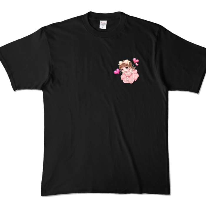 カラーTシャツ - XL - ブラック (濃色)