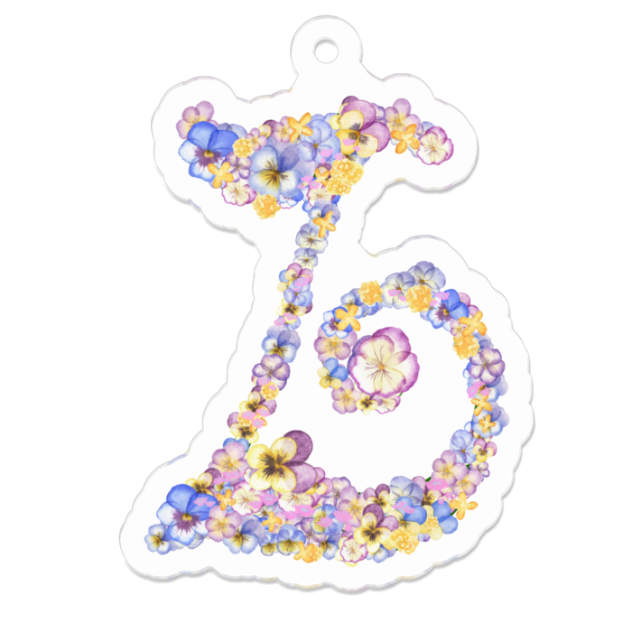 L　アクリルキーホルダー - 50 x 50 (mm)(11)