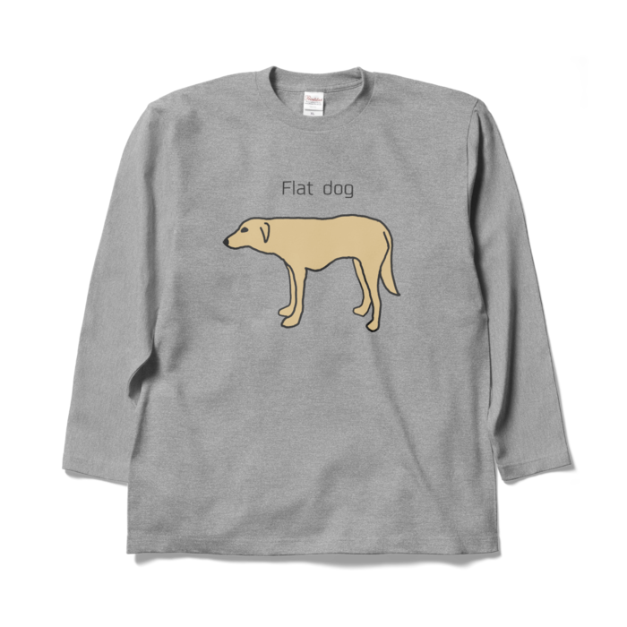 ロングスリーブTシャツ - XL - 杢グレー