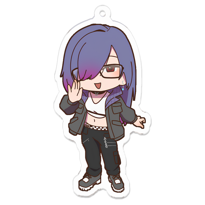 アクリルキーホルダー - 70 x 70 (mm)