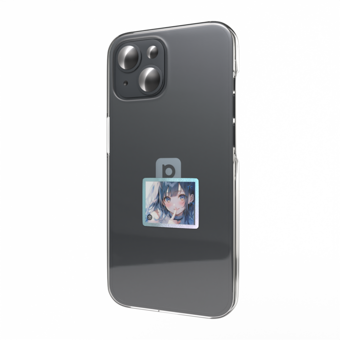 オーロラスマホステッカー - 縦