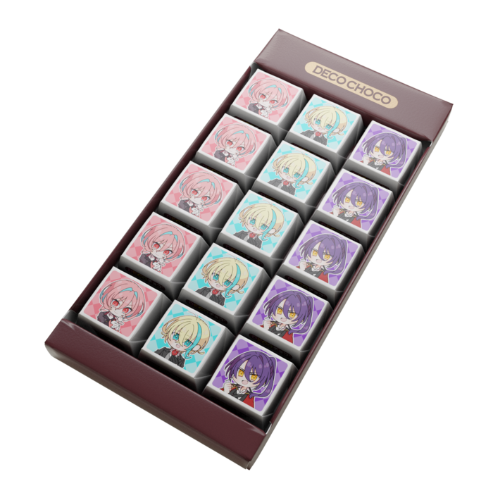 刀剣擬人化DECOチョコ